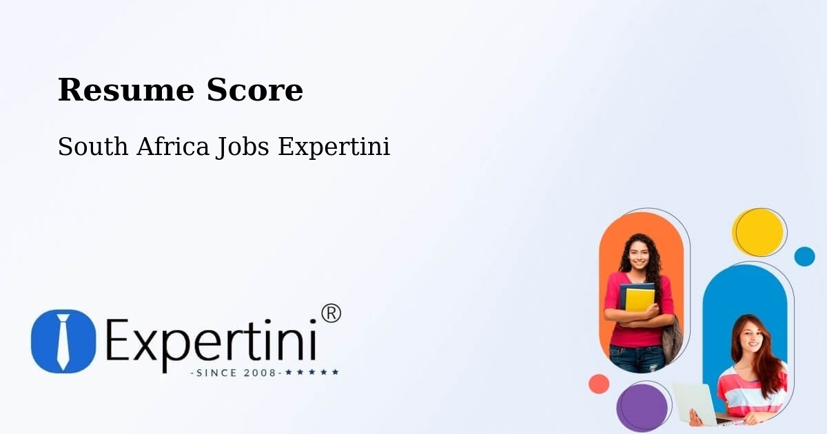 Resume Score - South Africa Jobs Expertini